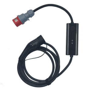 מטען נייד תלת פאזי לרכב חשמלי Braumers MobileEV CHARGER Type2 22KW CEE+APP Kit